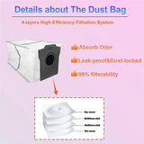 For Dreame D10 Plus Gen 2 Robot Vacuum Cleaner Replacement Parts Accessories Kit