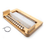 Bamboo Manual Soap Cutter Multi 1-12 Bars Precise Accurate1 Inch Handmade Soap Slicer with Steel Wire for Bath And Body Products