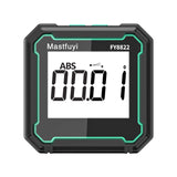 MASTFUYI Digital Electronic Level Angle Finder 4×90° Magnetic Inclinometer Protractor Precision Level Box for Woodworking