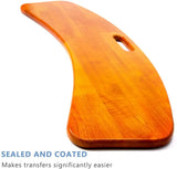Wooden Slide Transfer Board  Handle Patient Slide Assist Device For Transferring Patient From Wheelchair To Bed Bathtub Toilet