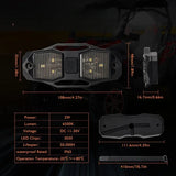 UTV Dome Light Turned on, White LED Light Practical Rolling Cage Indoor Reading Map Welcome Light