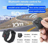 Wireless Camera Remote Control With Wrist Strap For Insta360 X5/X4/ACE Pro Gopro Hero 13-8 Series Action Camera