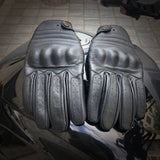 Motorcycle Protection Retro Cowhide Equipment Men's Leather Gloves Autumn and Winter Women's Cycling Touch Screen Gloves