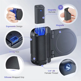 Camera Tripod Adapter Handle Selfie Holder Wireless Shutter 1/4" Tripod Adapter For Iphone 15-13 Pro Max Selfie Vlog