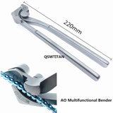 O Bone Bending Tool Multifunctional Bender Combination Bending Pliers Plates Bending Forceps Tool