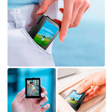 for iPhone Android Phones Rear Camera Selfie Vlog Live Wireless Bluetooth Monitor Portable Mini Smartphone Selfie Screen Display