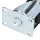 Swivel Caster 3.5in Cast Iron Wheel Dual Bearing Heavy Duty Accessory for Cart Trolley Airports Hotels Warehouses