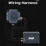 For Axis Flying 3W 5.8G VTX FPV Video Transmitter Built-In Cooling Fan For FPV Long Range RC Drone