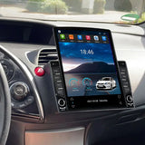 For Tesla Style 2 Din Android 14 Car Radio For HONDA Civic Hatchback 2006-12 Multimedia Video Player GPS Stereo Carplay DSP RDS