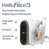 2026 Newest Hello Face 3 High Pressure Airflow Facial Care Maintenance and Hydrating Equipment.