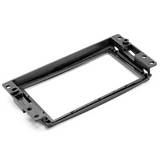 For HUMMER H3/SAAB 97X/Corvette Compatible Double Din Fascia Radio Dash Mount Trim Frame Dashboard CD/DVD Stereo Panel