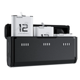 TELESIN For Gopro Hero 12/11/10/9 3 Slots Charger Set Portable Charging Case
