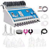 2 in 1 EMS Vacuum Massage Therapy Machine/ Russian Waves Enlargement Pump Lifting Breast Enhancer Massager Beauty Device