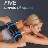 Massage Roller Cordless Deep Tissue - Handheld Muscle & Fascia Relaxation for Legs, Back & Abs - Pain Relief & Recovery Tool for