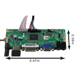 H-D DVI VGA LCD Controller Board 12.1" G121X1-L04 1024X768 LCD Screen