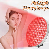 Circular Red Light Therapy Lamps Panel Beauty Rejuvenation Skincare Beauty Instrument Brightening Firm Skin Home Portable Device