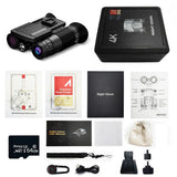Z9155 4K UHD Digital Tactical Telescope 58MP Head Mounted Infrared Night Vision Binoculars Camera with Flip Screen OLED Screen
