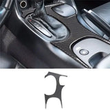 For Corvette C5 1998-2004 Carbon Fiber Full Interior Kit Central Control Gear Cover Trim Decoration Sticker Parts Black