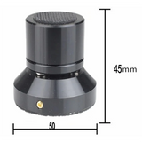 Speaker Isolation Stand Lead Alloy Adjustable Tray Pad  Ball Foot Speaker Stand Isolation Feet Spike Black Easy Install
