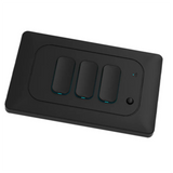 Zigbee Push Button Interruptor Light Switch Tuya Smart Life 3 Gang No Neutral Wifi US Wall
