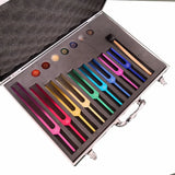 Sacred Solfeggio  Chakra Healing Tuning Fork Sets Sound Healing Therapy Vibration Therapy Music Healing Tools for Yoga