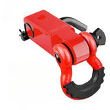 3/4 Carbon Steel Trailer Arm Broken 20.5T Solid Square Mouth Trailer Hook Buckle 4.75T Off-road Trailer Modification Part