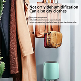 Ultra-Quiet Dehumidifier For Home Efficient Air Purification Ideal For Bedroom EU Plug