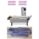 Latest 3-in-1 Pressotherapy Sauna Blanket & Weight Loss with Skin Tightening Light Therapy for Fat Burning