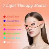 Electric Eye Massage Device Women LED Eyes Mask Dark Circles Eyes Massager Instrument Home Use Eye Red Light Therapy Devices