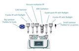 40K Lipo 8 In 1 S Shape Fat Cavitation Vacuum Negative Pressure RF Ultrasonic System Slimming Machine Accessory handle