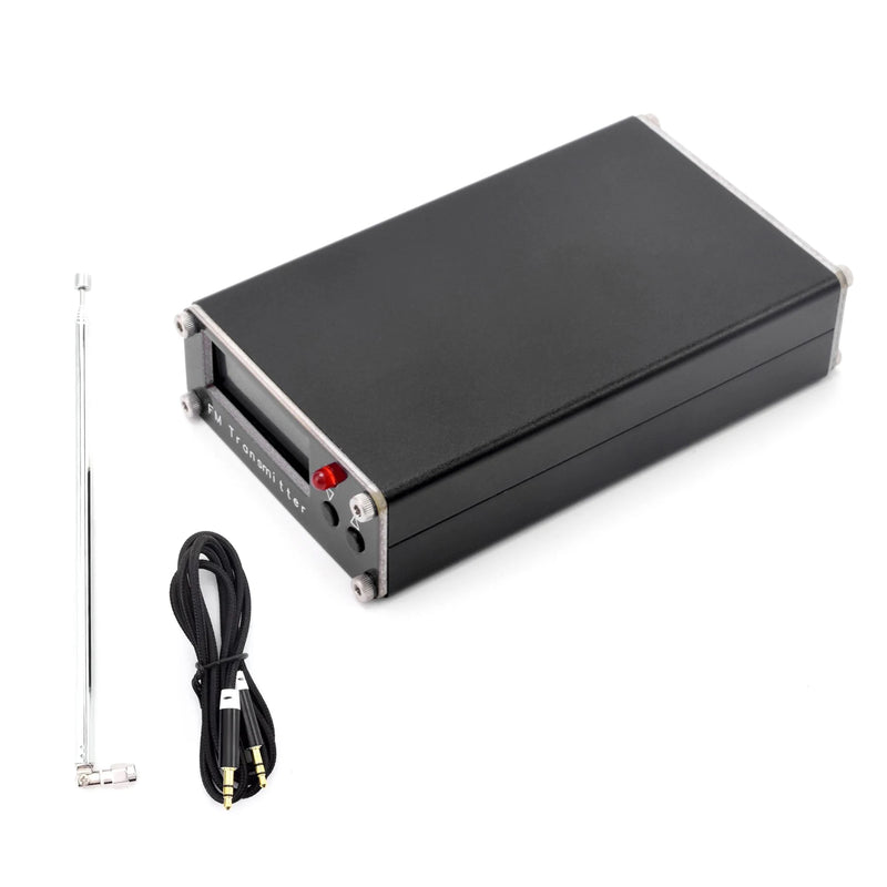 2000M 0.5W FM Transmitter 76-108Mhz Digital Display FM Stereo Transmit Type-C USB For Radio Broadcast Campus Station