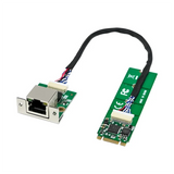 B27B I225V M. 2 B+M KEY To Single Port 2.5G Copper Cable M. 2 B+M KEY To Single Port Wired Network Card I225V B3 Ethernet