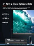8K 60Hz HDMI 2.1 Switch 4x1 3x1 5x1 HDMI Switcher Video Converter 4K 120Hz 3 4 5 in 1 Out HDR10 3D 48Gbps for Xbox PS5 Projector