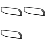 3X Car Headlight Lens Cover Headlamp Shell Lampshade For Volvo S40 2007-2012 Head Light Transparent Replacement Shell R