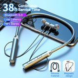 Wireless Headphones Bluetooth Neckband Magnetic Earphones Sport Running Earbuds Bluetooth 5.0 Headset With Mic