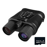 Ponbos 4K UHD Tactical Binocular Telescope Camera 600M Infrared Night Vision Binoculars for Hunting Camping 40MP 8X Digital Zoom