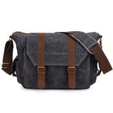 New SLR digital camera bag shoulder crossbody bag outdoor portable canvas mirrorless SLR camera bag