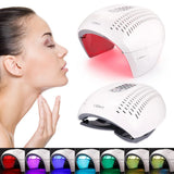 7 Color Upgraded Version Foldable LED Photon Light Therapy Facial Device Skin Rejuvenation Acne Remover Wrinkle Beauty Machine
