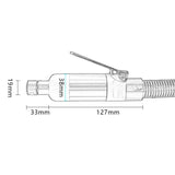 High-speed silent air engraving pen, polishing and engraving tools - 3mm/6mm pneumatic mill