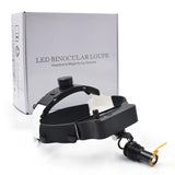Premium Wireless Headlight Head Wear Adjustables Angle Warm / White Light Headband Surgicals LED Lamp