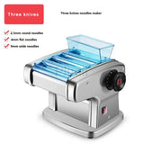 Electric Noodle Dumpling Wrapper Machine Pasta Noodle Maker Wonder Tool Commercial Household Stainless Steel Noodle Press Device