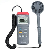New High Sensitivity Digital Anemometer Air Velocity Wind Speed Meter Gauge MS6250 LCD Backlight Portable Measuring Instrument