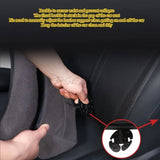 Adjustable Lumbar Support Memory Cotton Cushion Car Office Seat Lumbar Support Breathable Pillow for Automotive Supplies