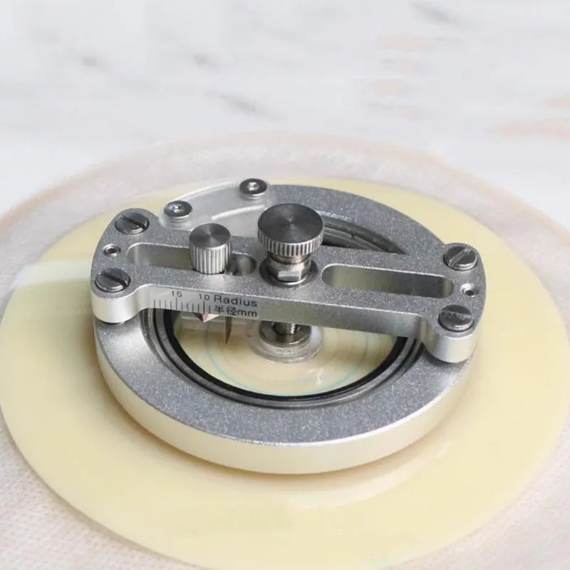 Stoma Inversion Tool Adjustable cutting tool (19-38 mm) for ostomy bags - stoma base hole ...