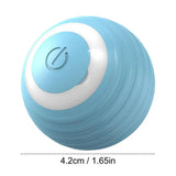Self Rolling Ball For Cats 360 Self-Rotating Electric Ball With LED Light Pet Accessories For Exercise And Training Of Cats