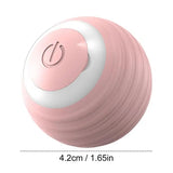 Self Rolling Ball For Cats 360 Self-Rotating Electric Ball With LED Light Pet Accessories For Exercise And Training Of Cats
