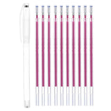 Sewing Pens Disappearing Ink Sewing Marker For Fabric Disappearing With 10 Refills High-temp Disappearing Pen Sewing Erasable