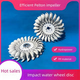 Internal hole 25, diameter 250 * 56, high-efficiency Pelton impeller, impact turbine, DIY hydroelectric generator