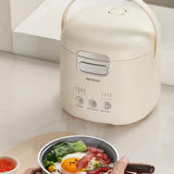 1.2L Smart Electric Rice Cooker with 4 Cooking Functions Titanium Non-Stick Inner Pot for 1-3 People Multicooker