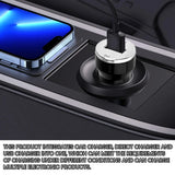 Charging Power Adapter with Indicator Light Phone Adapter USB Port Mini USB Charger Adapter for Smartphone Tablet MP3